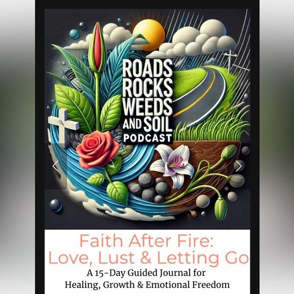 Callie Lives Pants - Faith After Fire: Love, Lust & Letting Go, a 40-page, 15-day guided journal 📔